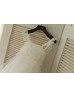 Ivory Lace Flounce Bodice Tulle Cross Back Flower Girl Dress